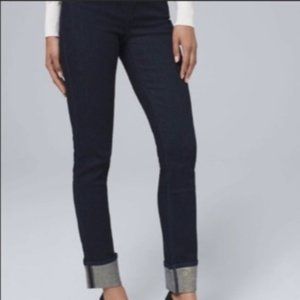 WHBM Jeans The Slim Ankle Cuffed